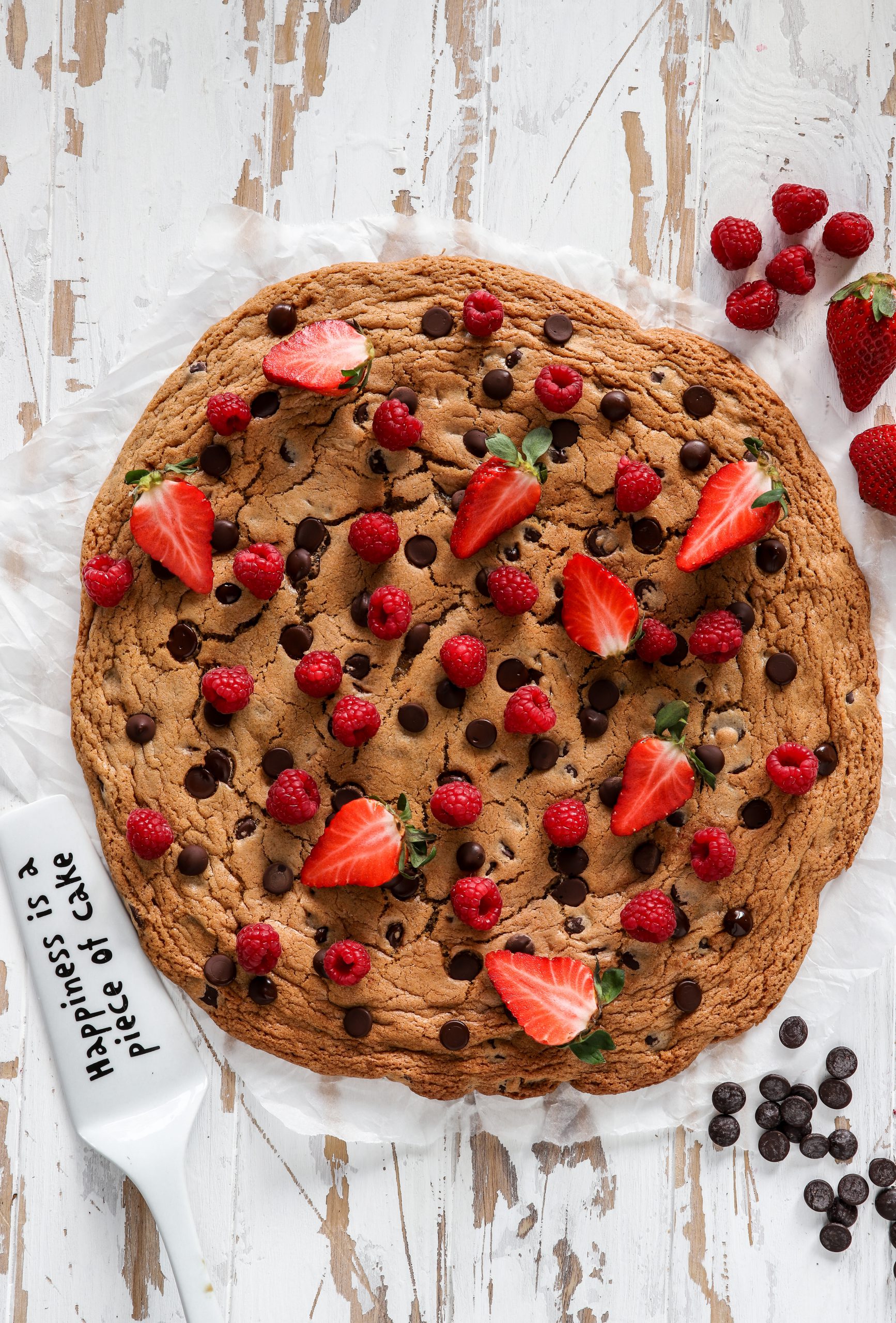 Cookie pizza – Gigantisk Chocolate chip cookie
